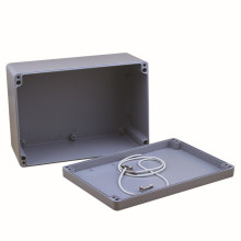 Saip / Saipwell Industrial Distribution Box Diecast IP66 Enclosure en aluminium gris de haute qualité 340 * 235 * 120